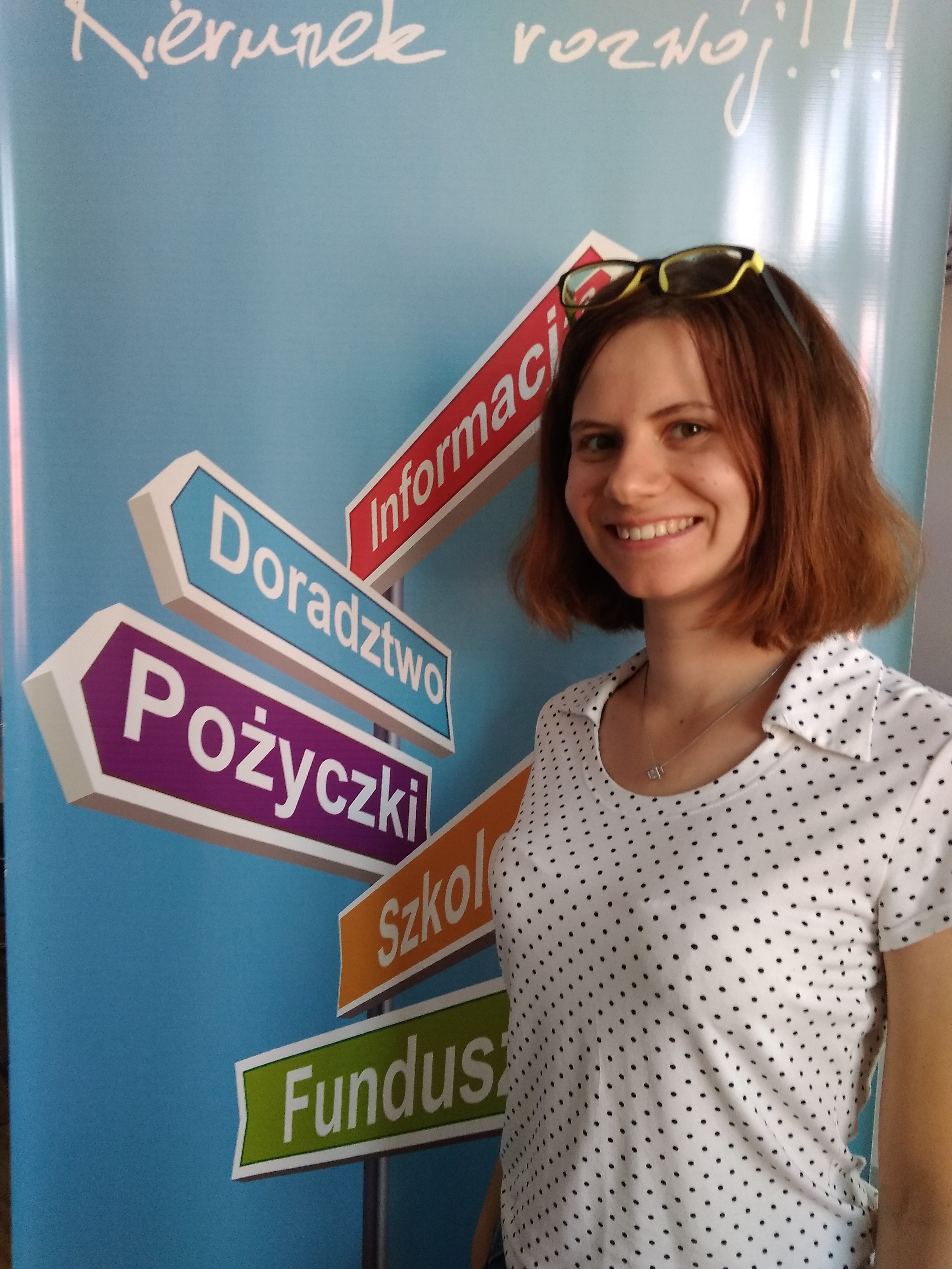 Alona Krasovska wolontariuszka w projekcie DobraRobota